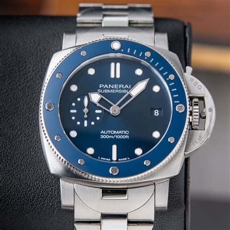 panerai submersible replica|panerai submersible blu notte.